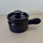 Kupittaan clay, small pot, with lid